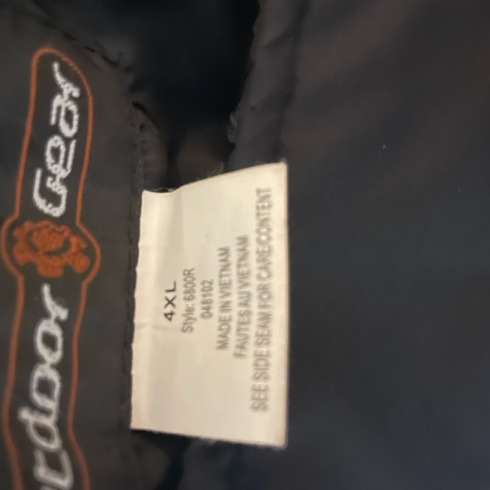 Men's Black Ski & Snowboard Bib - Picture 3 of 5